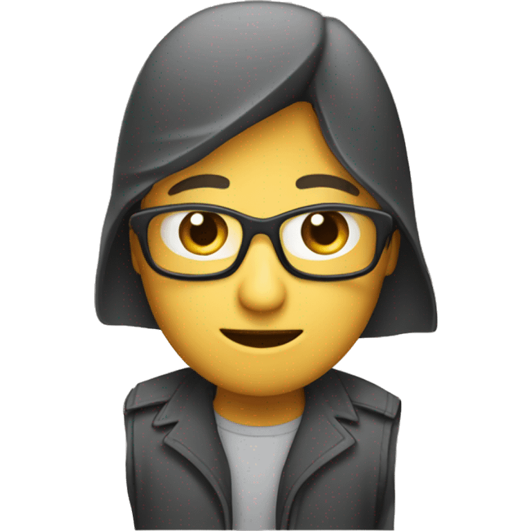 une personne qui envoie des sms emoji