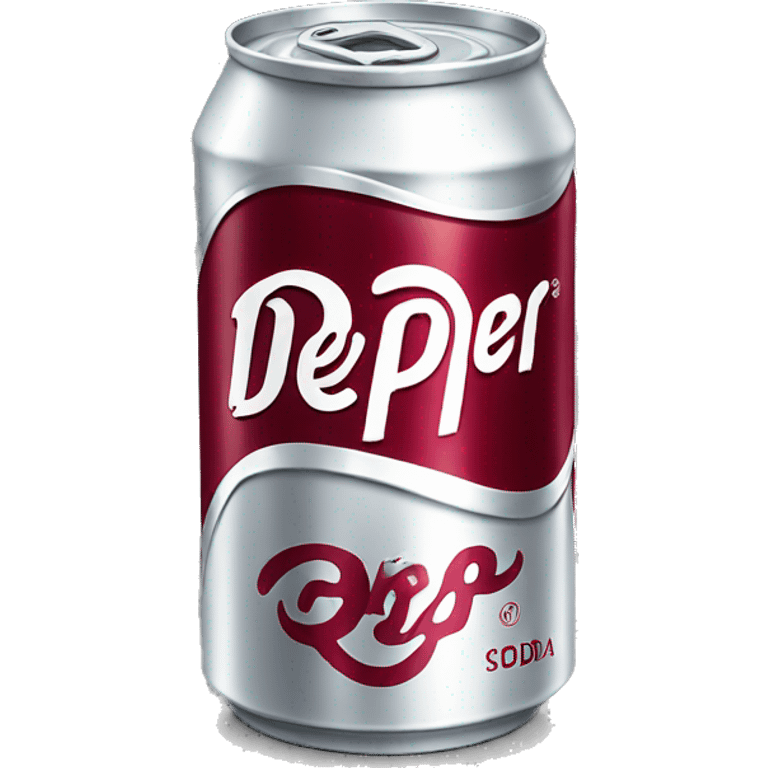 Dr. Pepper soda can emoji