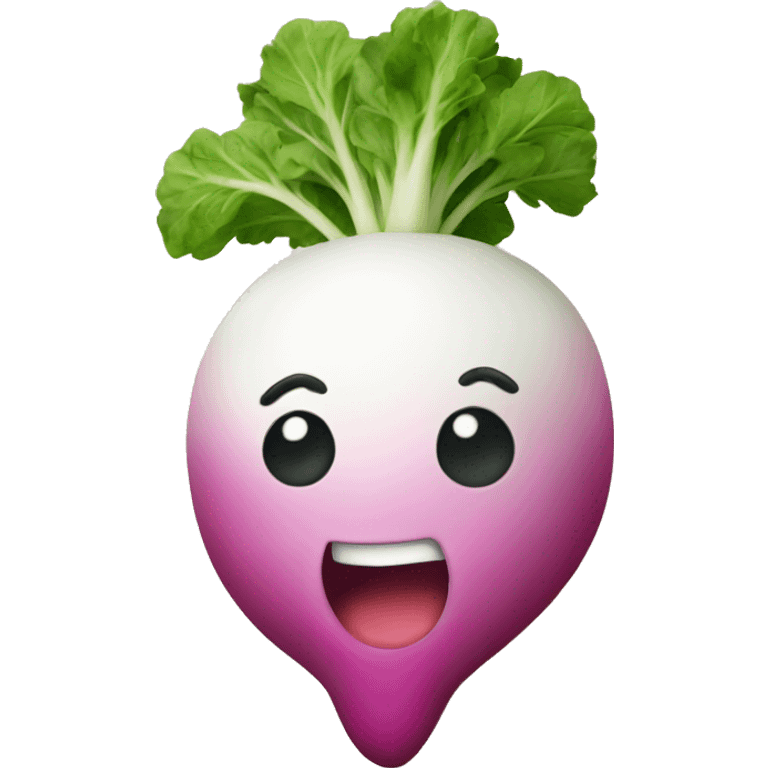 a Radish emoji