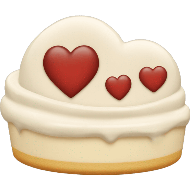 creme heart emoji