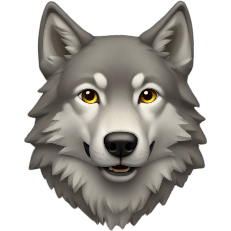 manned wolf emoji