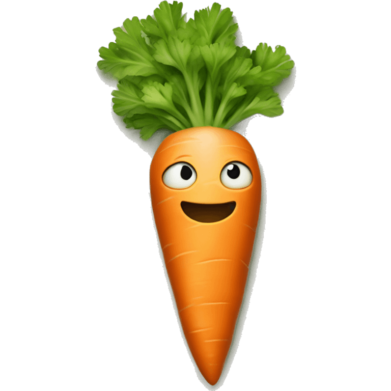 carrot with green checked mark emoji