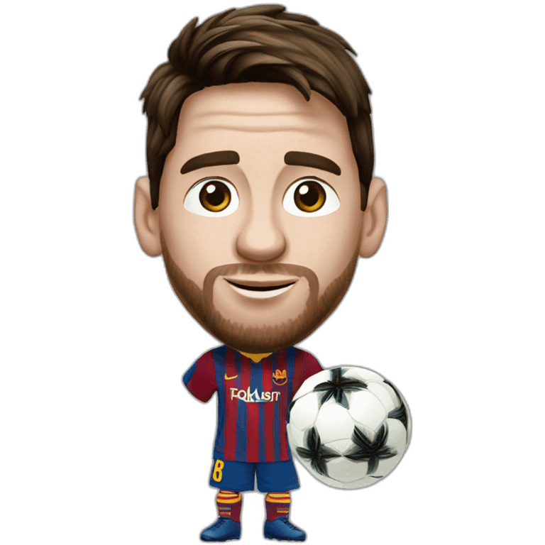 Messi ballon d’or emoji