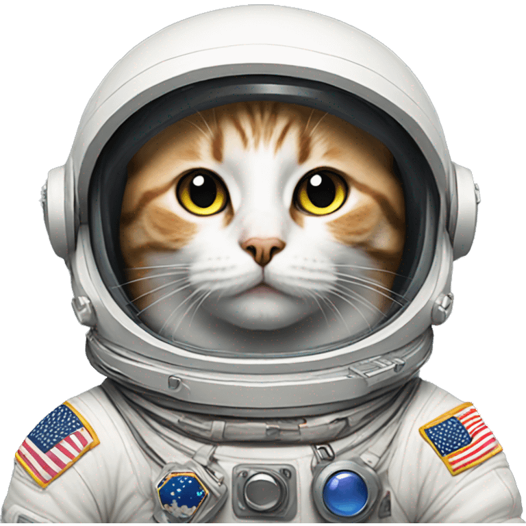 Astronaut cat emoji