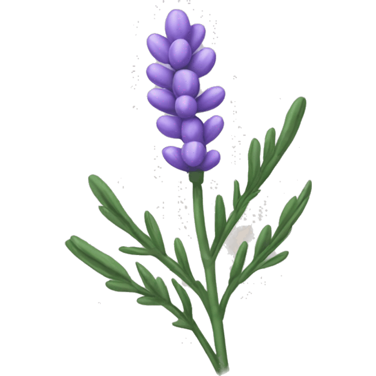 lavender sprig emoji