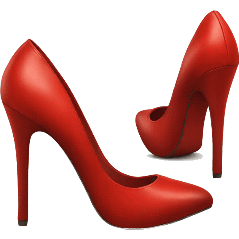 Red bottom heels emoji