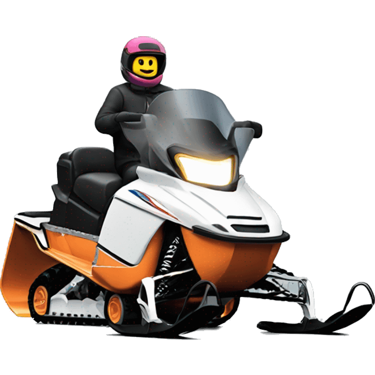 Snowmobile emoji