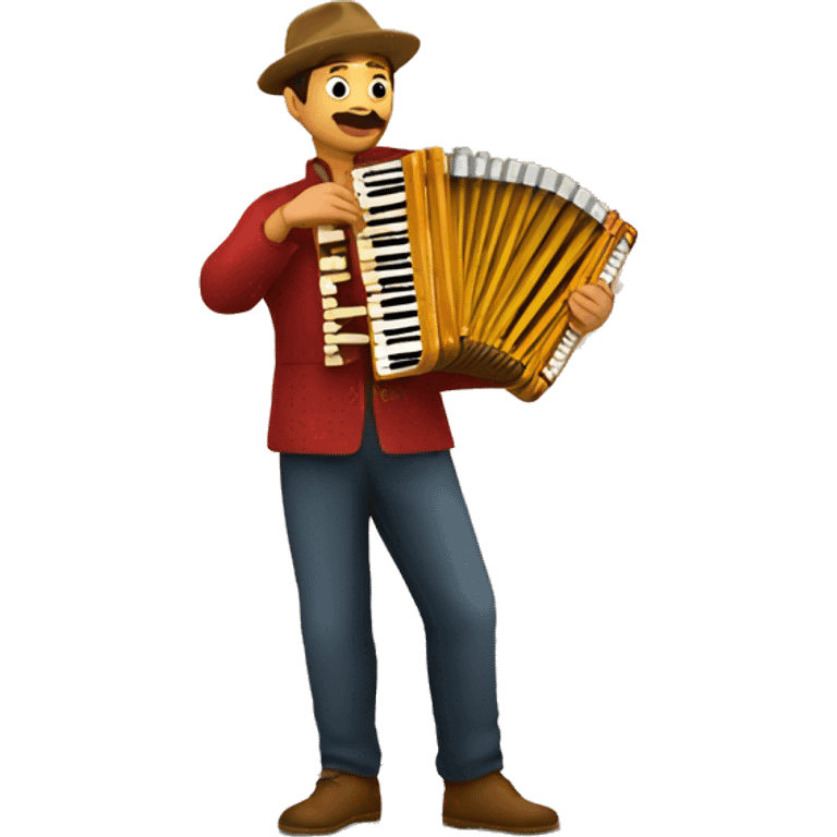 spanish dressed pan flute player emoji