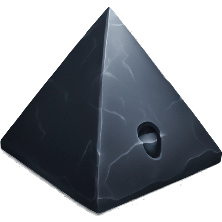 Obsidian pyramid emoji