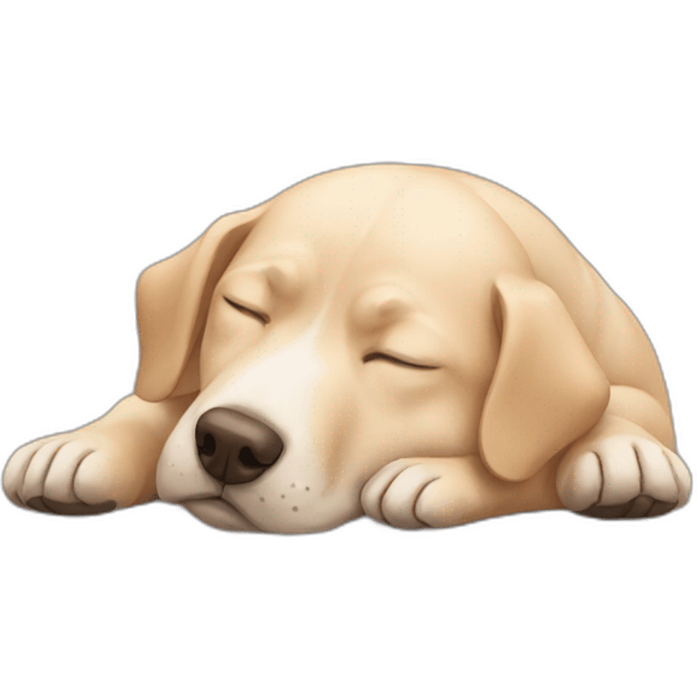 sleeping dog emoji