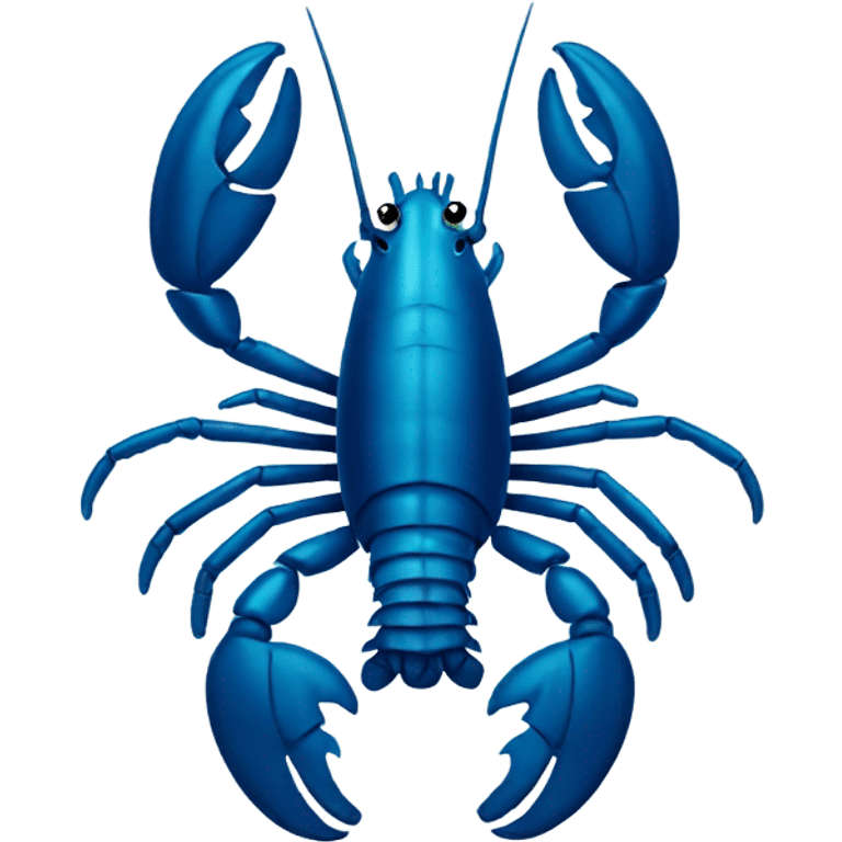 Blue lobster  emoji