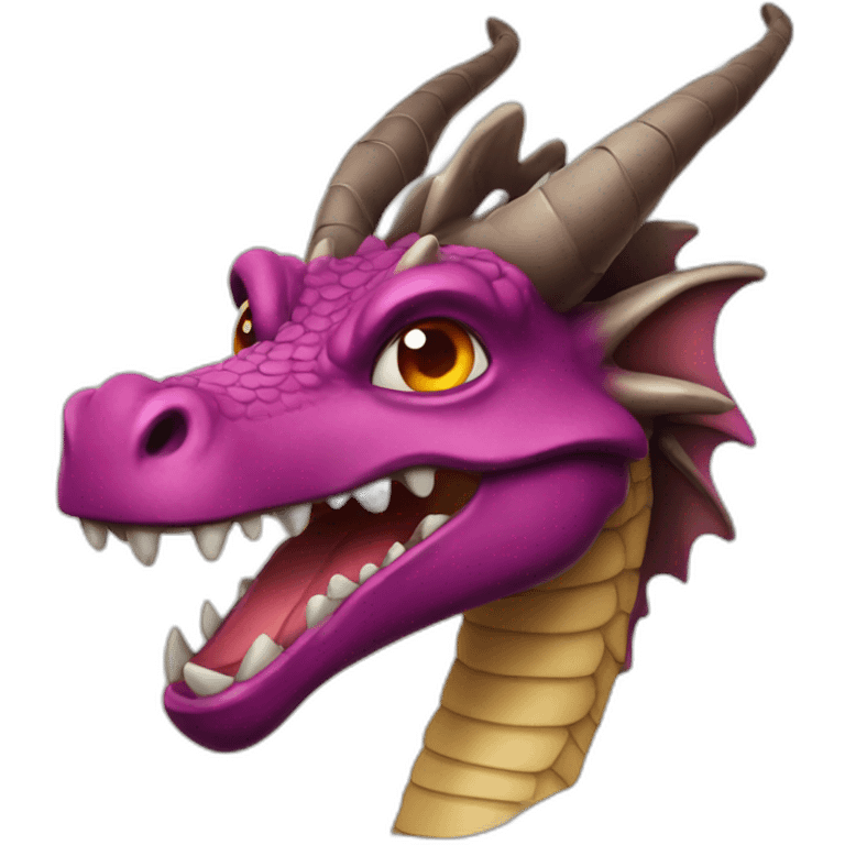 Dragon rouge emoji