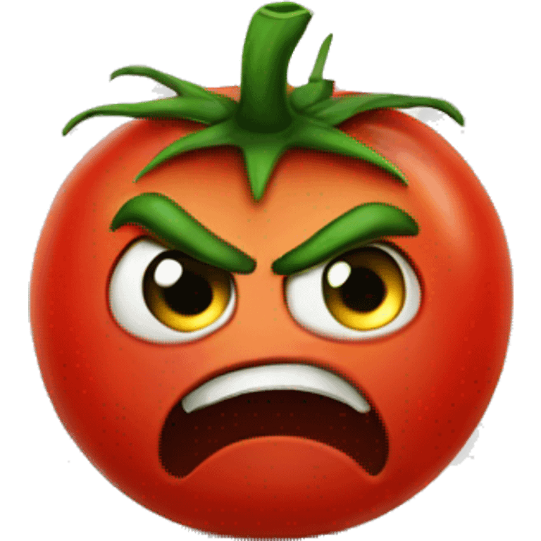 angry tomato emoji