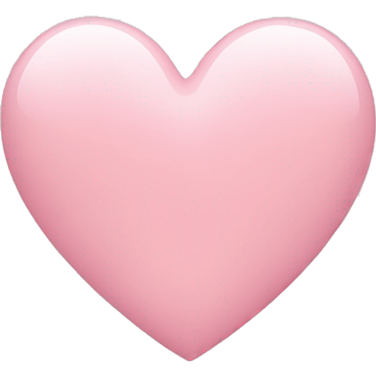 light pink heart  emoji