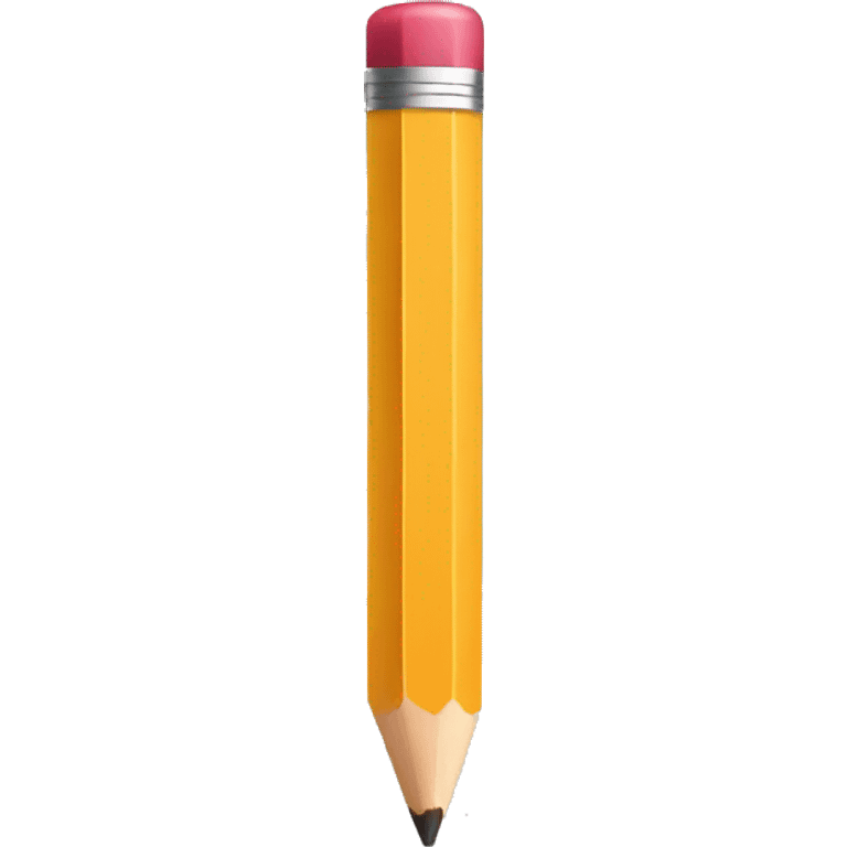 thick cute pencil emoji