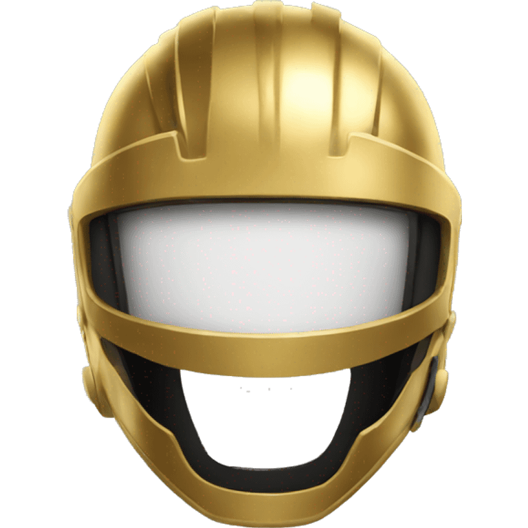 Gold helmet emoji