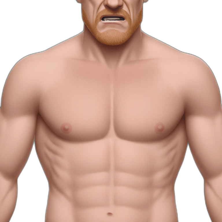 Shirtless Sean Dyche crying emoji