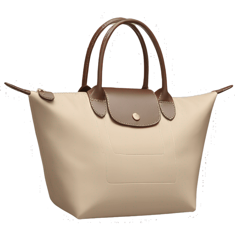 longchamp beige xs - small size  emoji