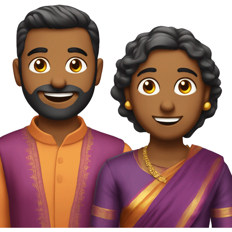 gujurati and keralan gay couple   emoji