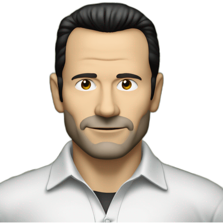 Jerome kerviel with money behind him emoji