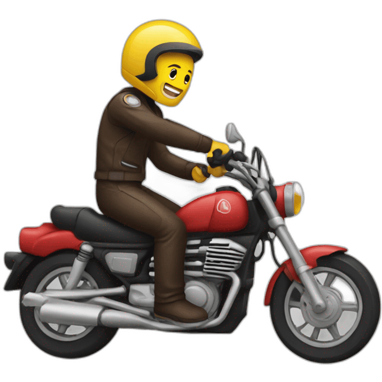 Moto en weeling emoji