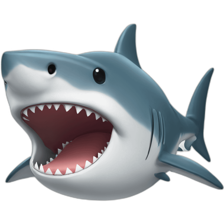 Shark cute emoji