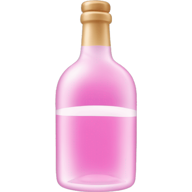 girly alcohol bottle emoji