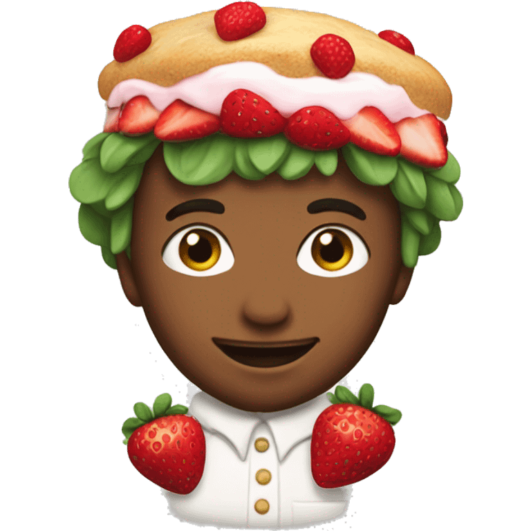 A stawberry shortcake  emoji