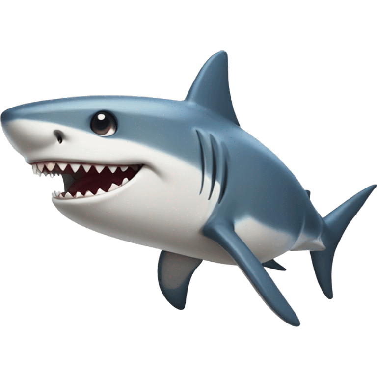 Shark smiling  emoji