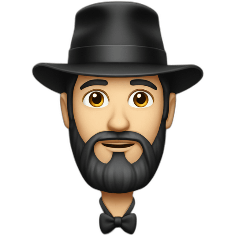 Hasidic man emoji