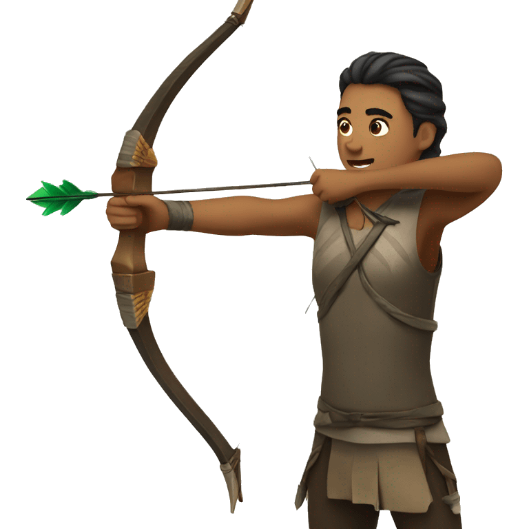 Bow and arrow emoji