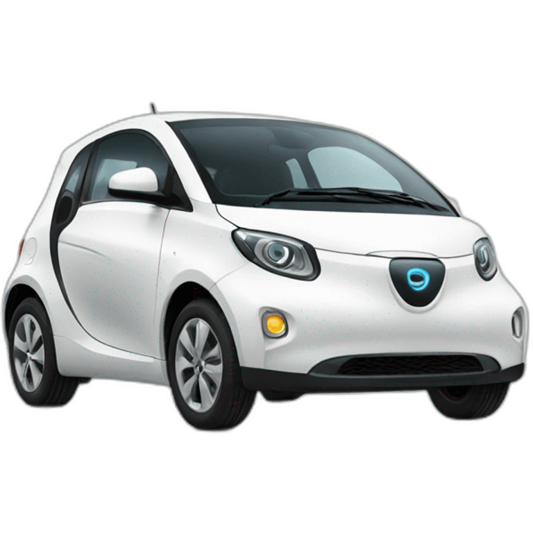 Electric car emoji