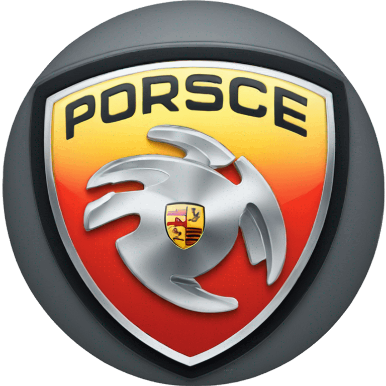 porsche logo emoji