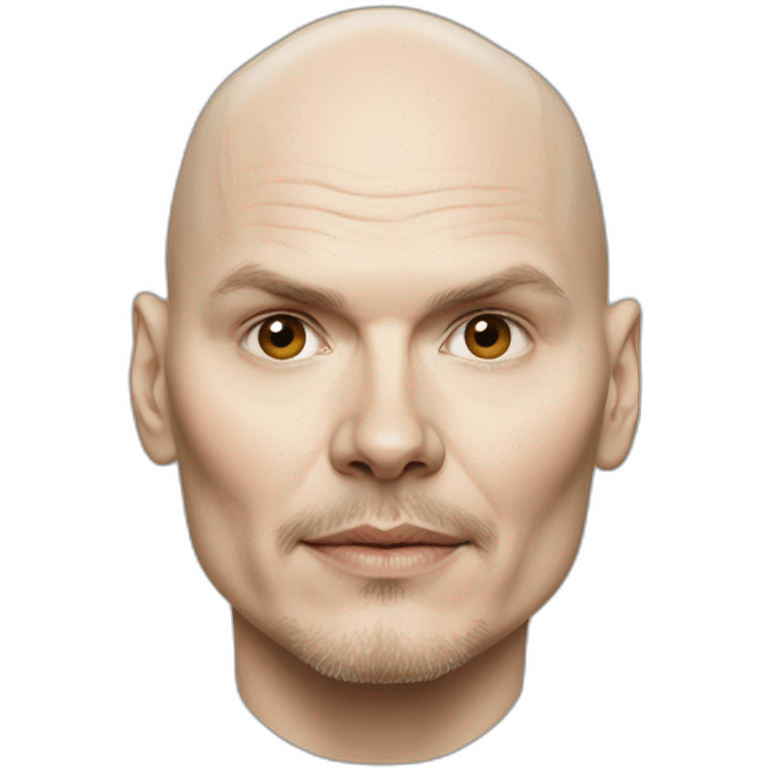 Billy Corgan realistic emoji