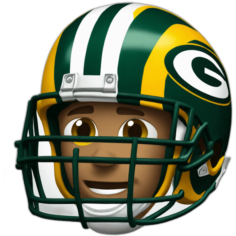 green bay packers emoji