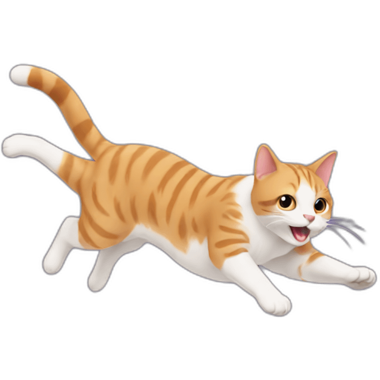 cat jumping emoji