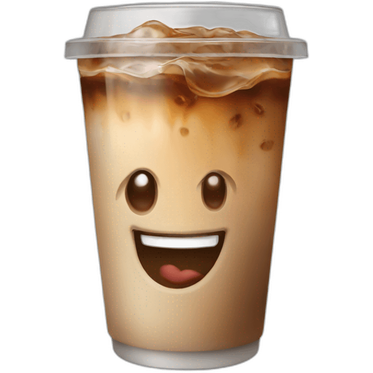 iced coffee cup emoji