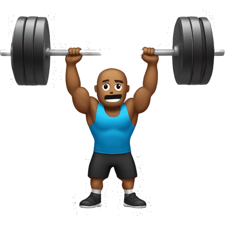 heavy barbell emoji