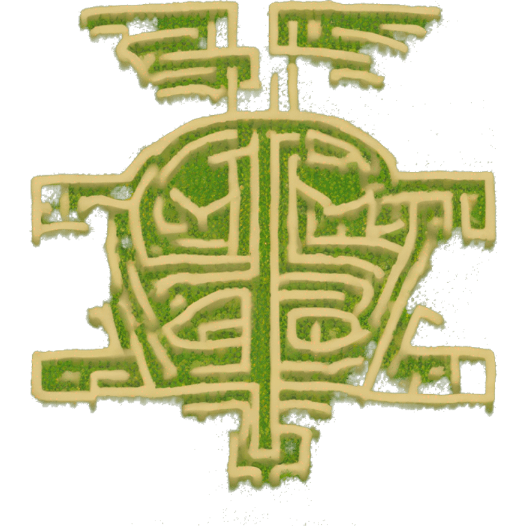 Corn maze emoji