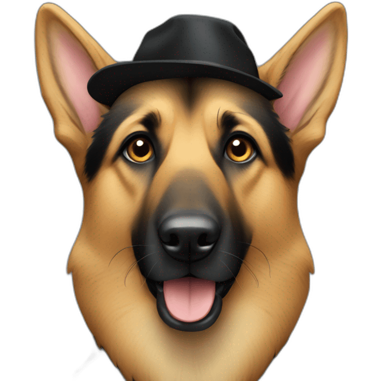 Rabbi German Shepherd Dog emoji