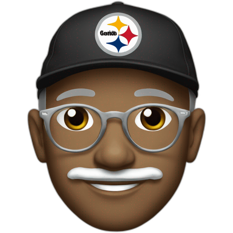 Gandhi Pittsburgh steelers cap emoji