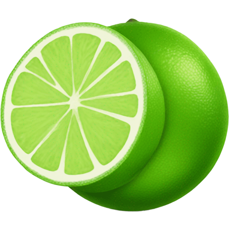 Lime emoji