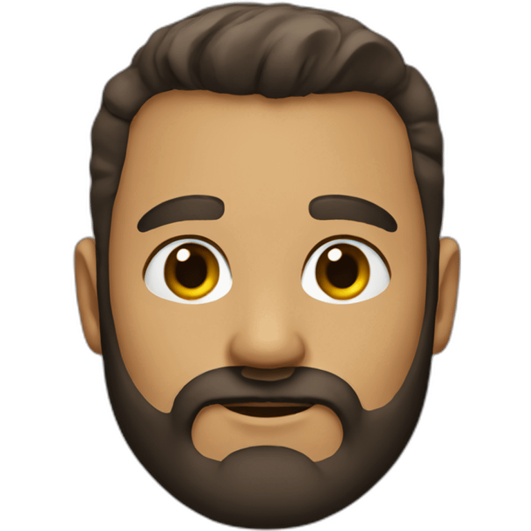 bold guy beard emoji