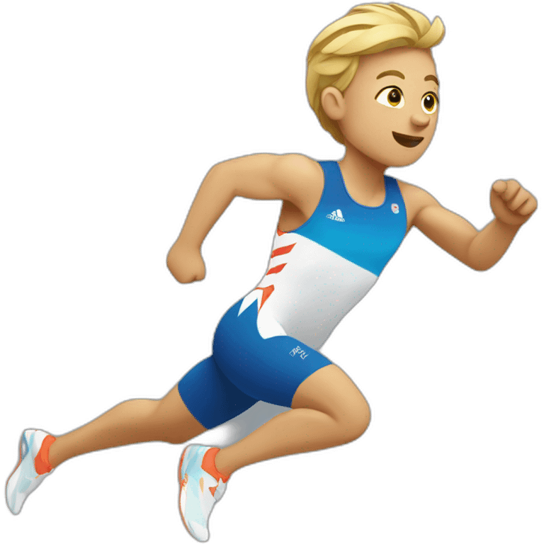 Paralympic runner emoji