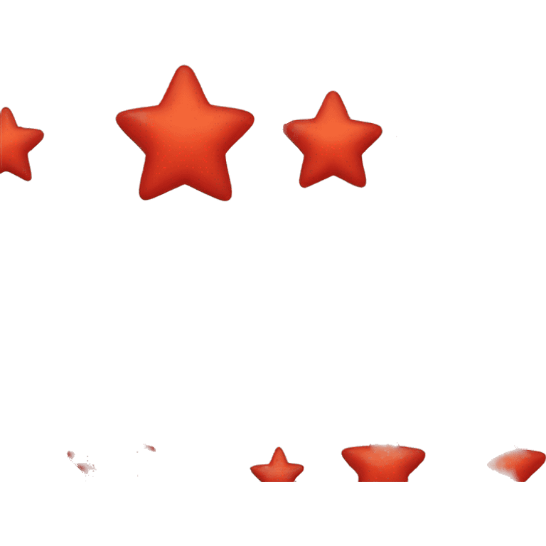 Red Star emoji