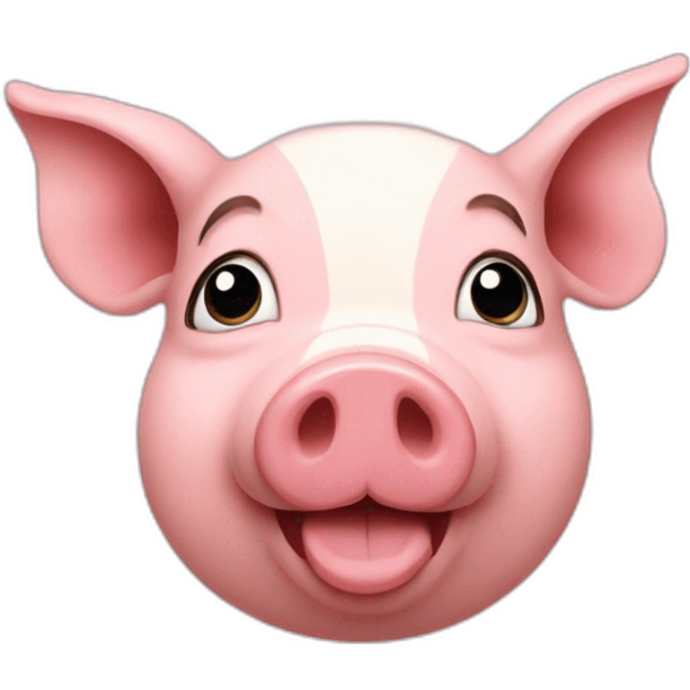 French pig  emoji