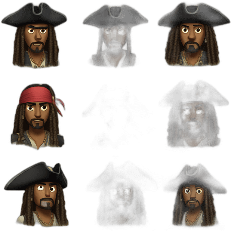 pirates of the Caribbean emoji