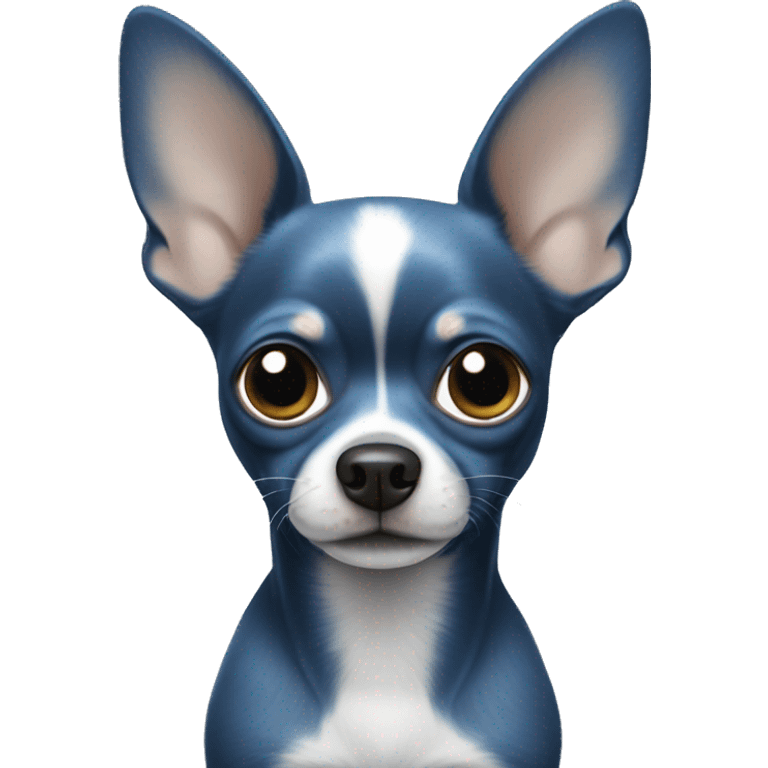 Blue chihuahua emoji