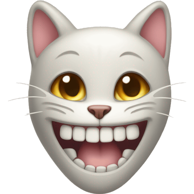 Tooth cat emoji