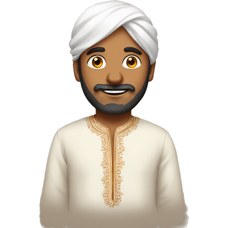 men in indian kurta emoji